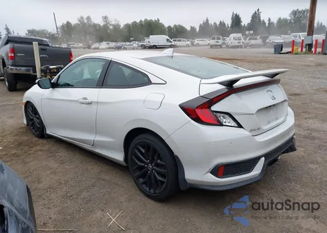 2020 Honda Civic Si Coupe из США, поврежденный, VIN 2HGFC3A59LH751595